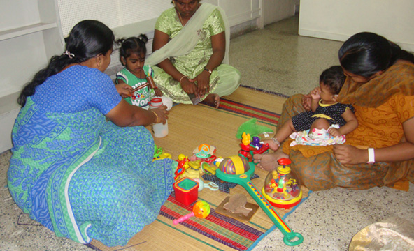Early intervention programme for young deaf children at Balavidyalaya Chennai
